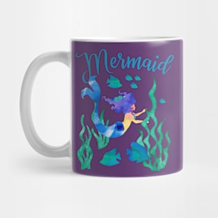 Mermaid Underwater Ocean Mug